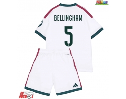 Real Madrid Jude Bellingham #5 Primera Equipación Niños 2026-27 Manga Corta (+ Pantalones cortos)
